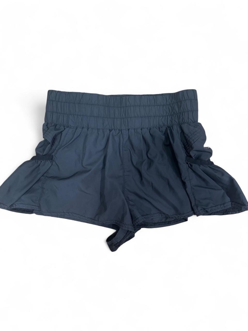 Free People Navy Athletic Skort-Style Shorts